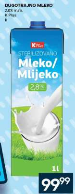 DUGOTRAJNO MLEKO