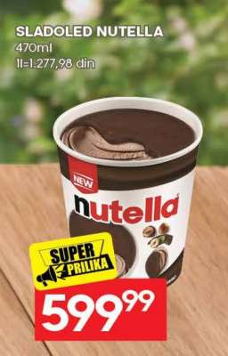 SLADOLED NUTELLA