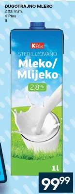 DUGOTRAJNO MLEKO