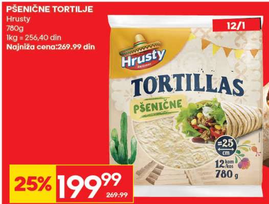 PŠENIČNE TORTILJE