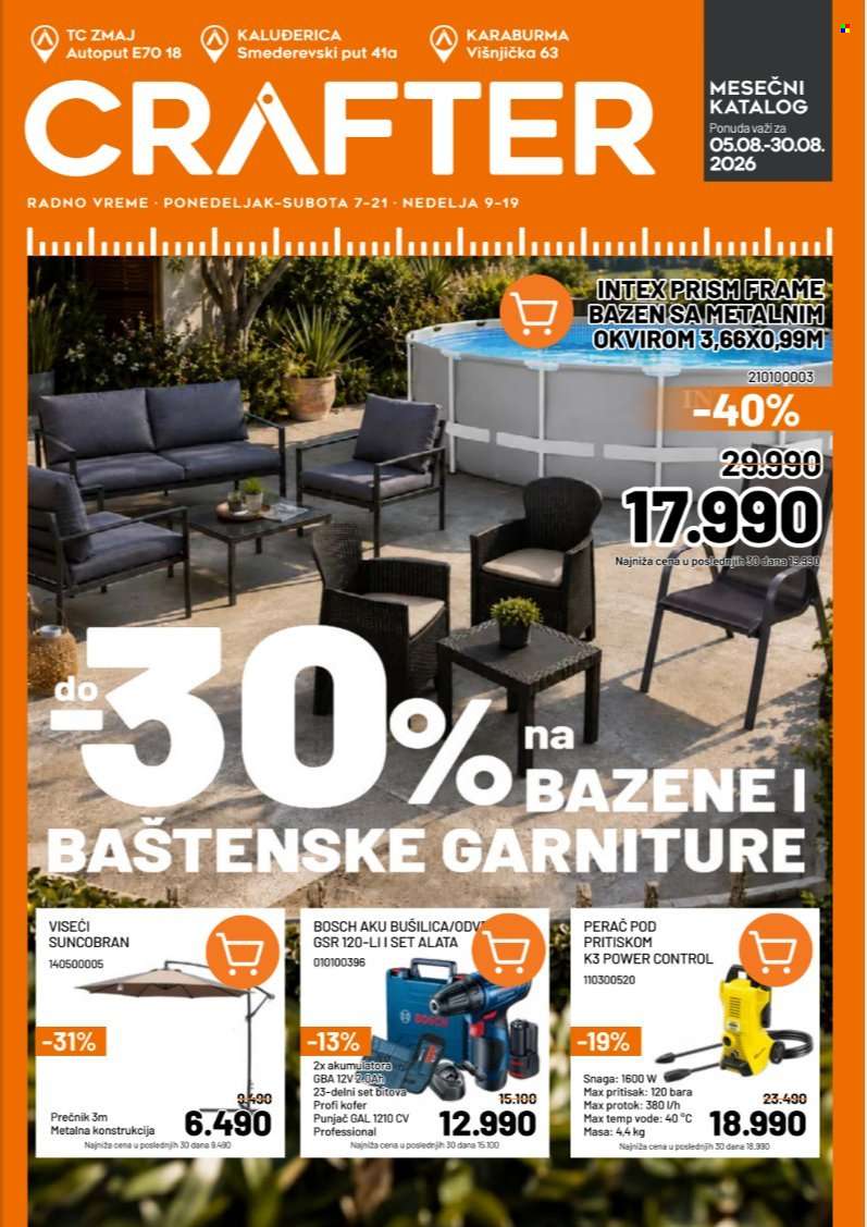 Crafter katalog - 05.08.2026 - 30.08.2026.