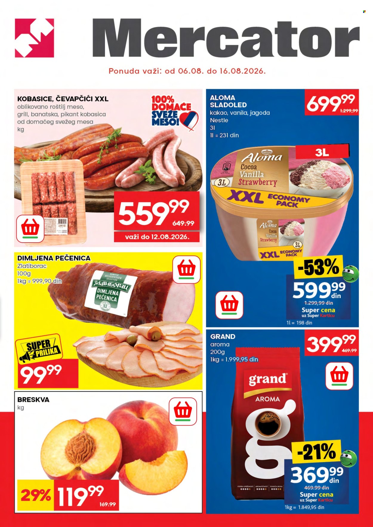 Mercator Centar katalog - 06.08.2026 - 16.08.2026. Stranica 1