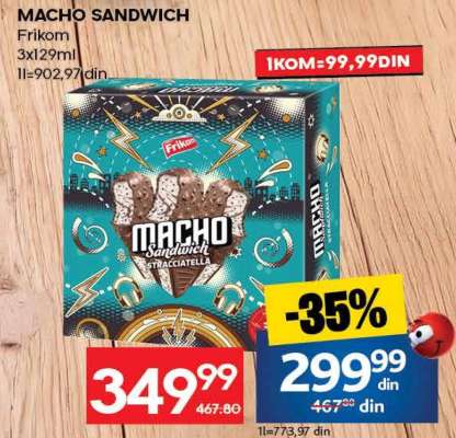 MACHO SANDWICH