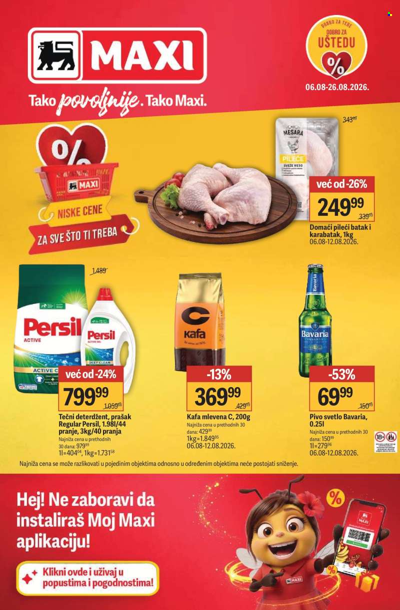 Maxi katalog - 06.08.2026 - 26.08.2026.