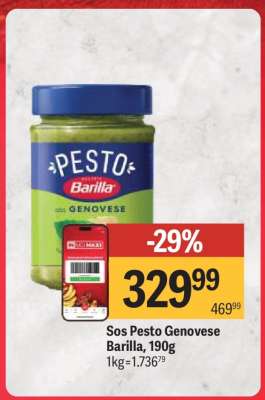 Sos Pesto Genovese Barilla 190g