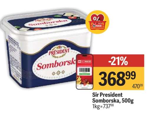Sir President Somborska 500g