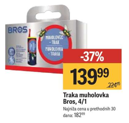 Traka muholovka Bros, 4/1