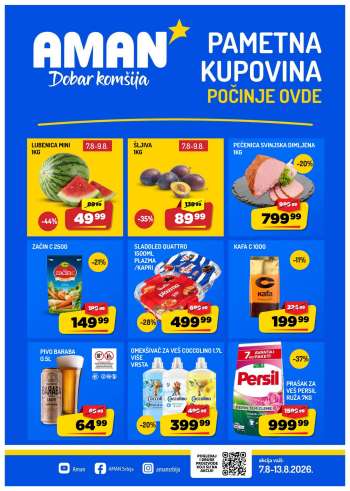 Aman katalog - 07.08.2026 - 13.08.2026.
