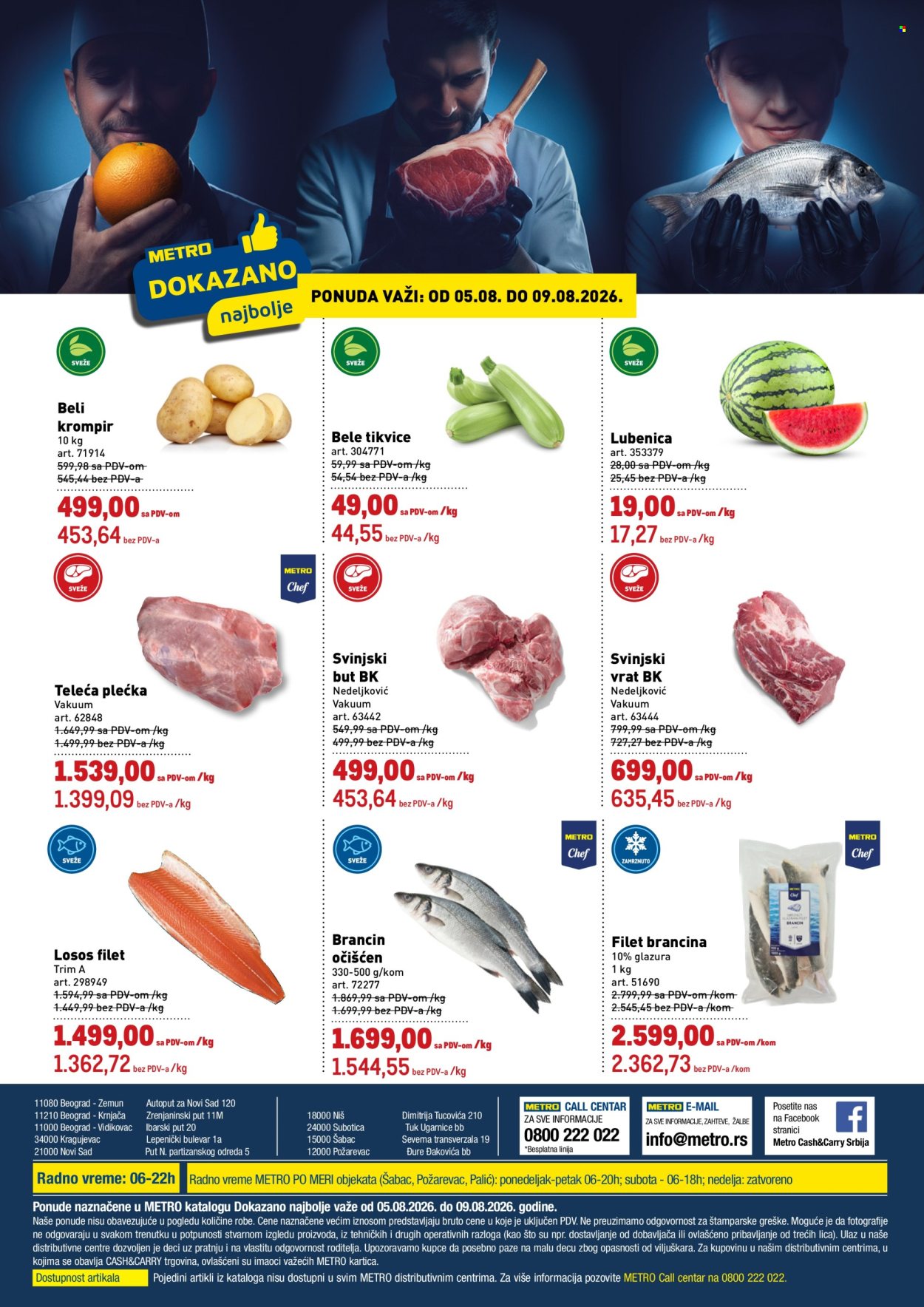 Metro katalog - 05.08.2026 - 09.08.2026. Stranica 1
