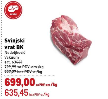Svinjski vrat BK