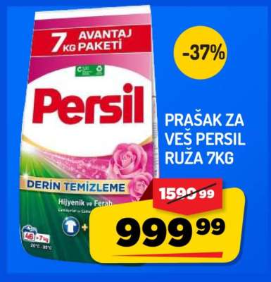 Prašak za veš Persil Ruža 7kg