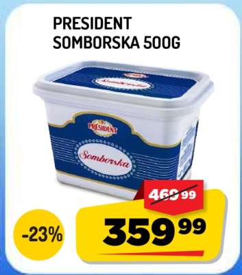 PRESIDENT SOMBORSKA 500g
