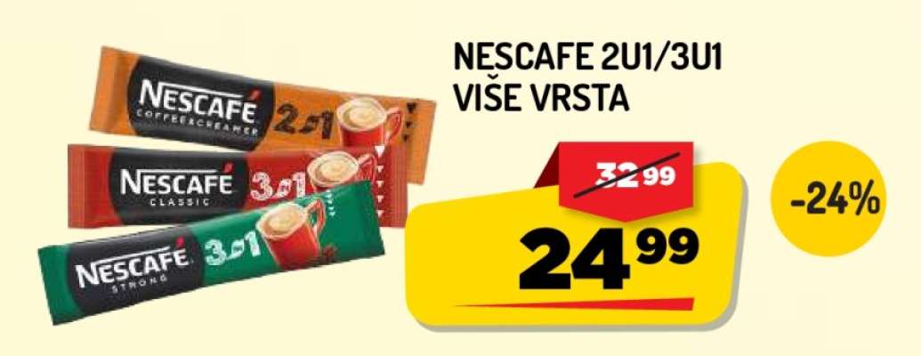 Nescafe 2u1/3u1