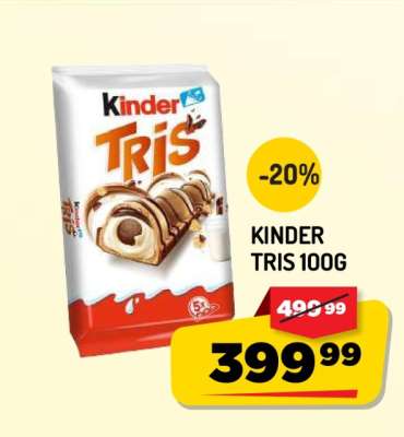 KINDER TRIS 100G