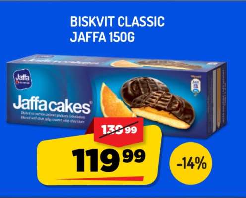 Biskvit classic Jaffa 150g