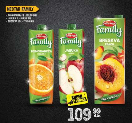 Nectar Family breskva