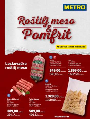 Metro katalog - 10.08.2026 - 31.08.2026.