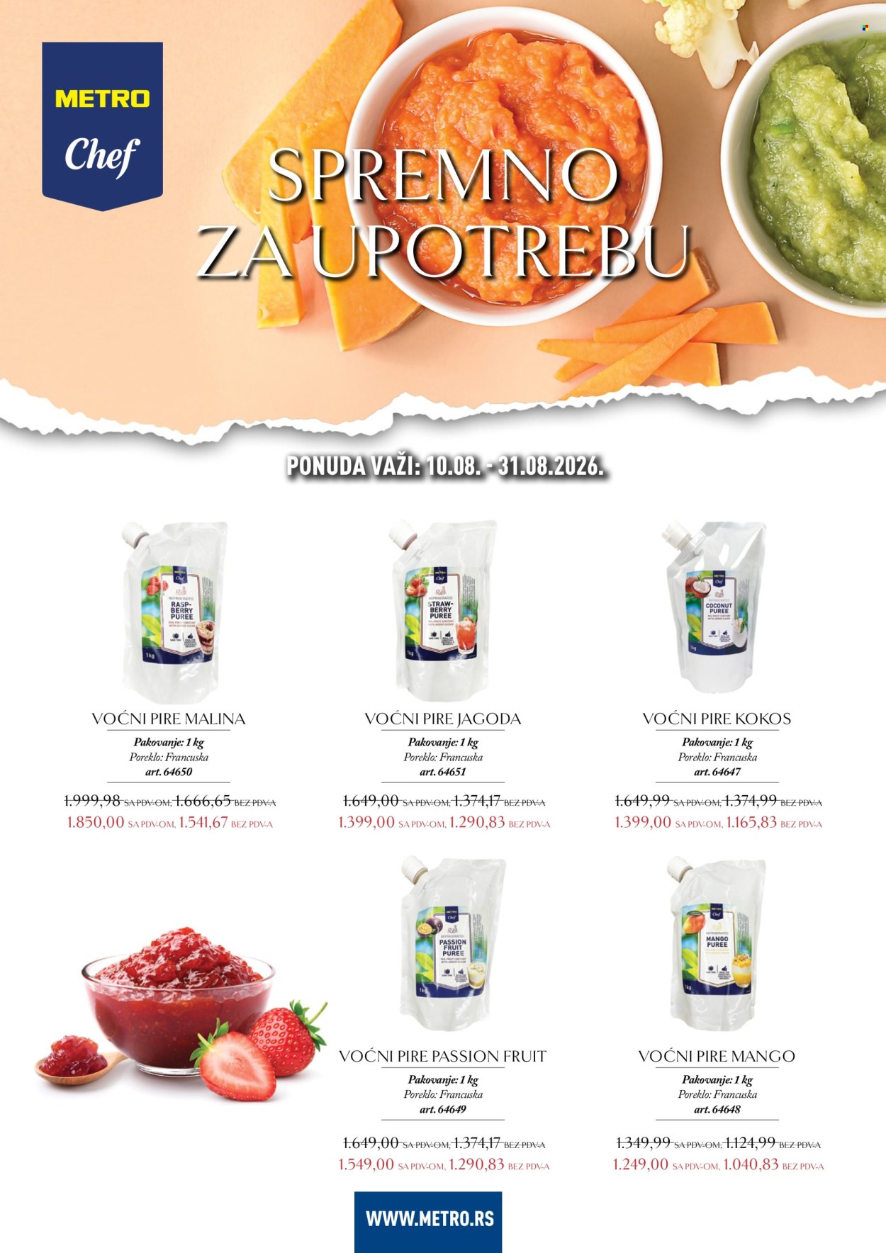 Metro katalog - 10.08.2026 - 31.08.2026. Stranica 1