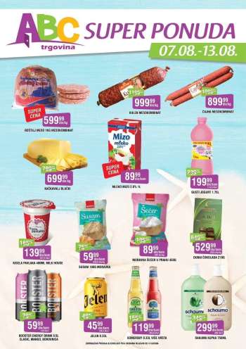 ABC Trgovina katalog - 07.08.2026 - 13.08.2026.