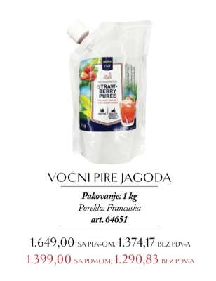 Voćni pire jagoda