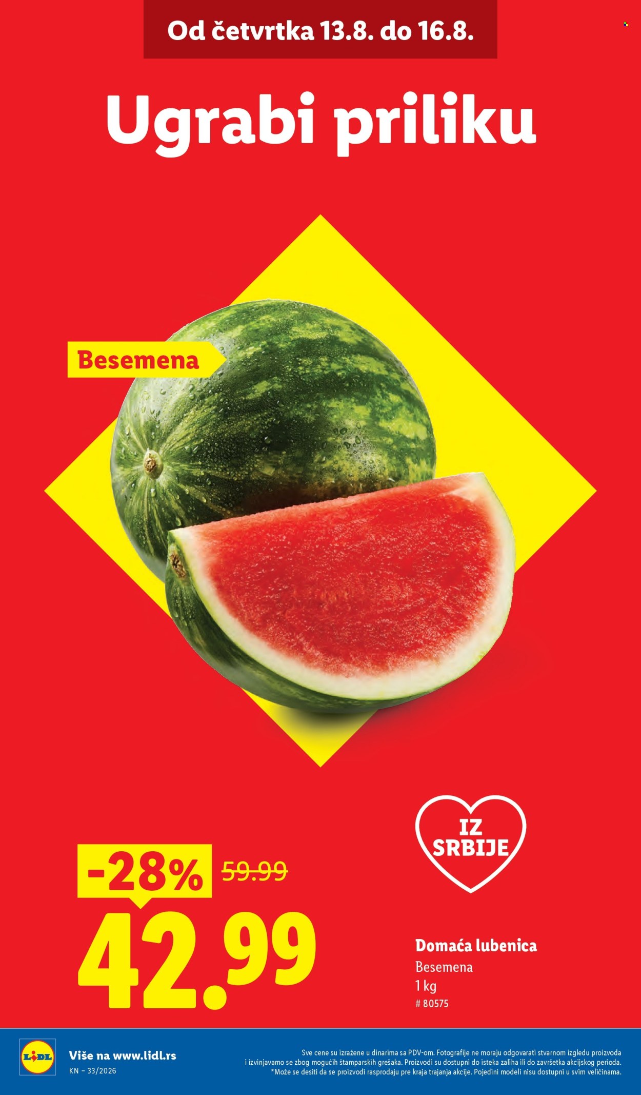 Lidl katalog - 13.08.2026 - 19.08.2026. Stranica 2