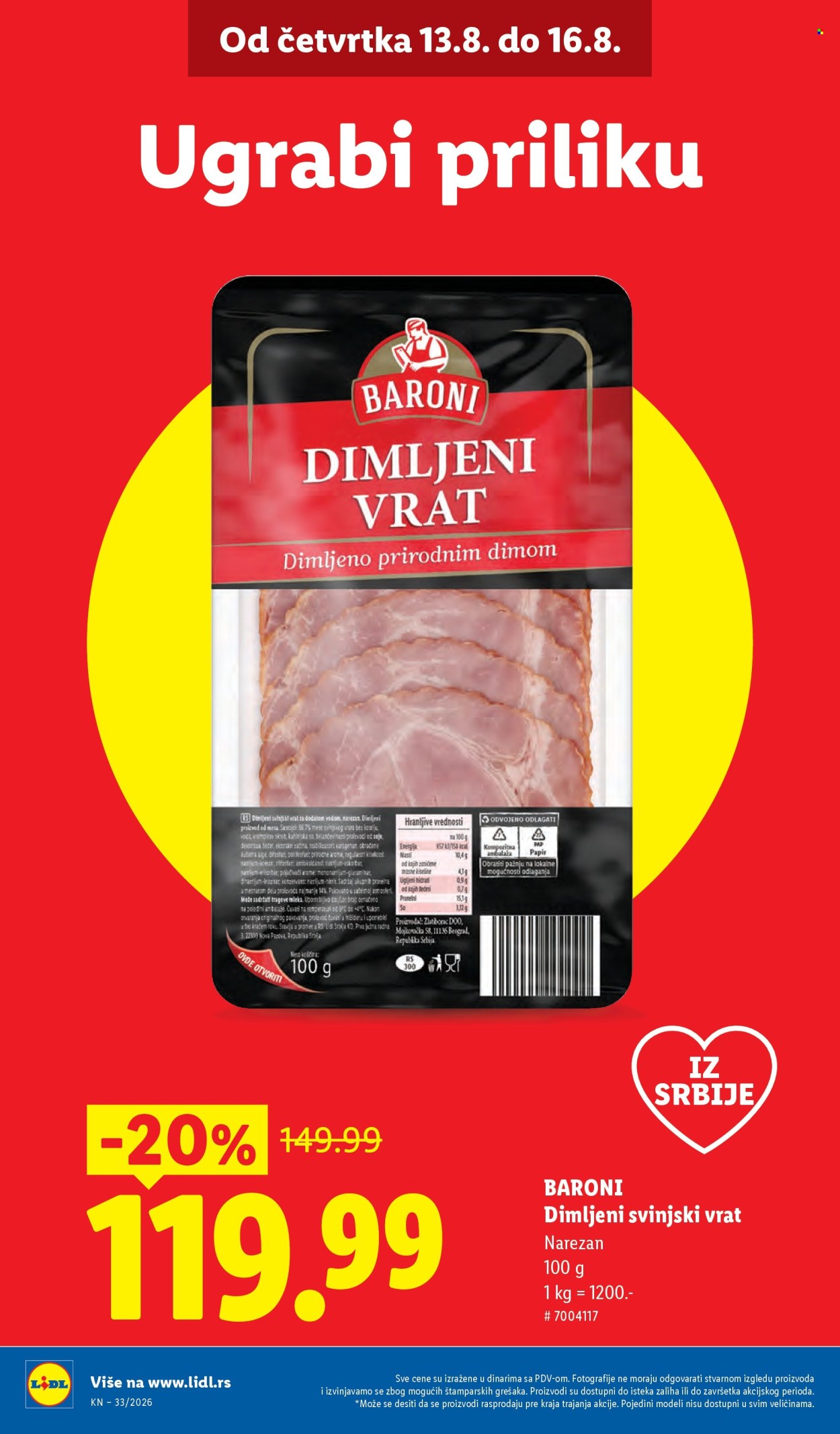Lidl katalog - 13.08.2026 - 19.08.2026. Stranica 4