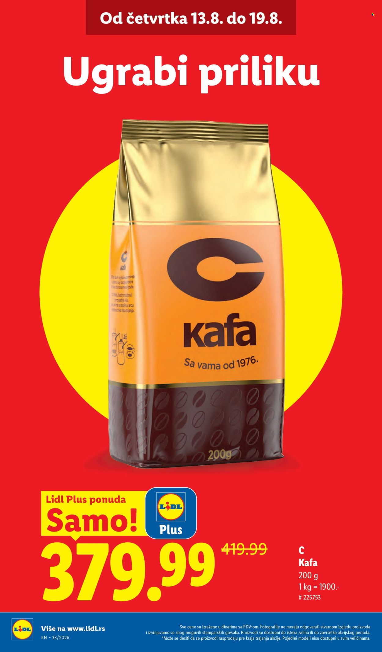 Lidl katalog - 13.08.2026 - 19.08.2026. Stranica 10
