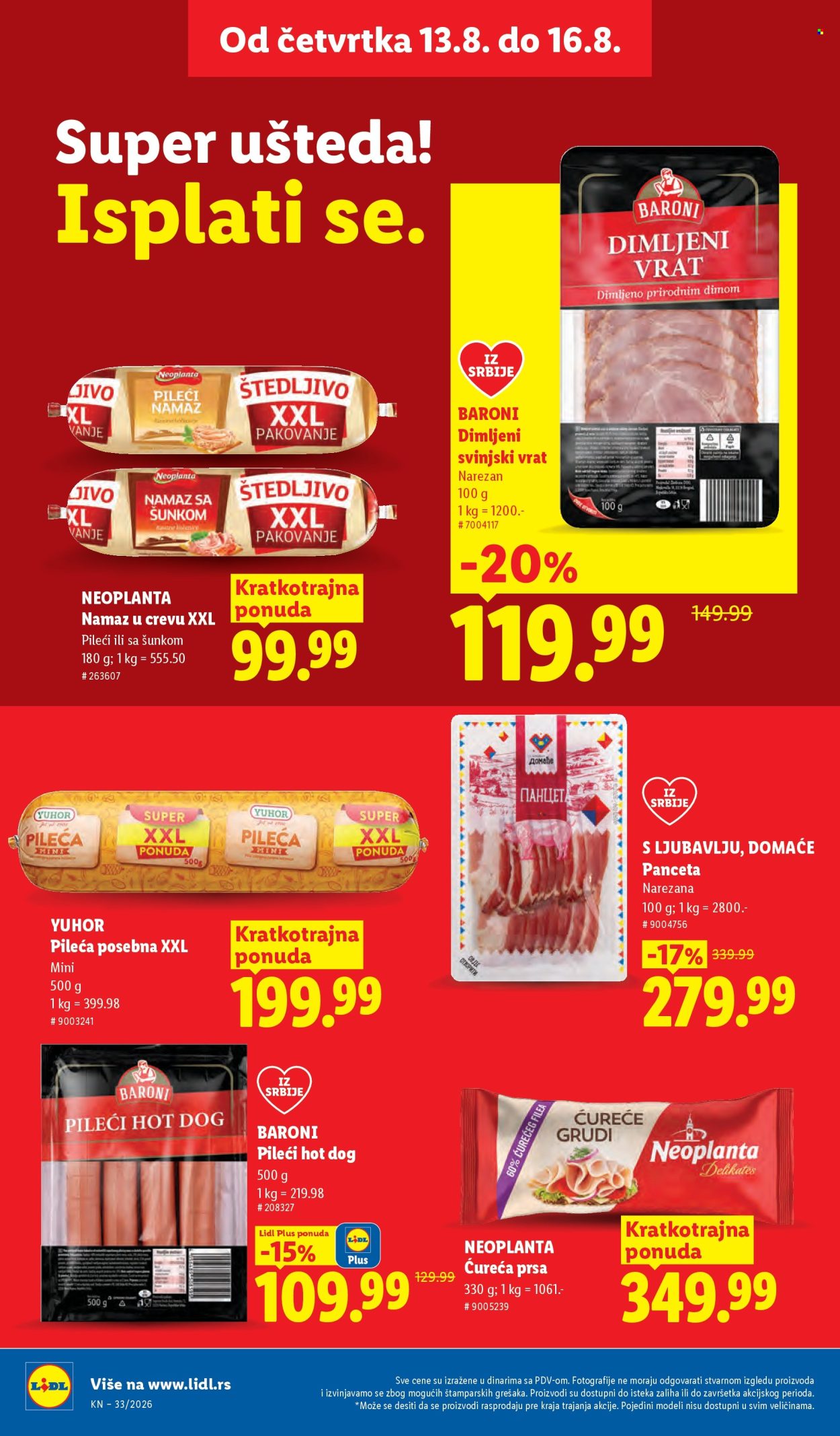 Lidl katalog - 13.08.2026 - 19.08.2026. Stranica 26