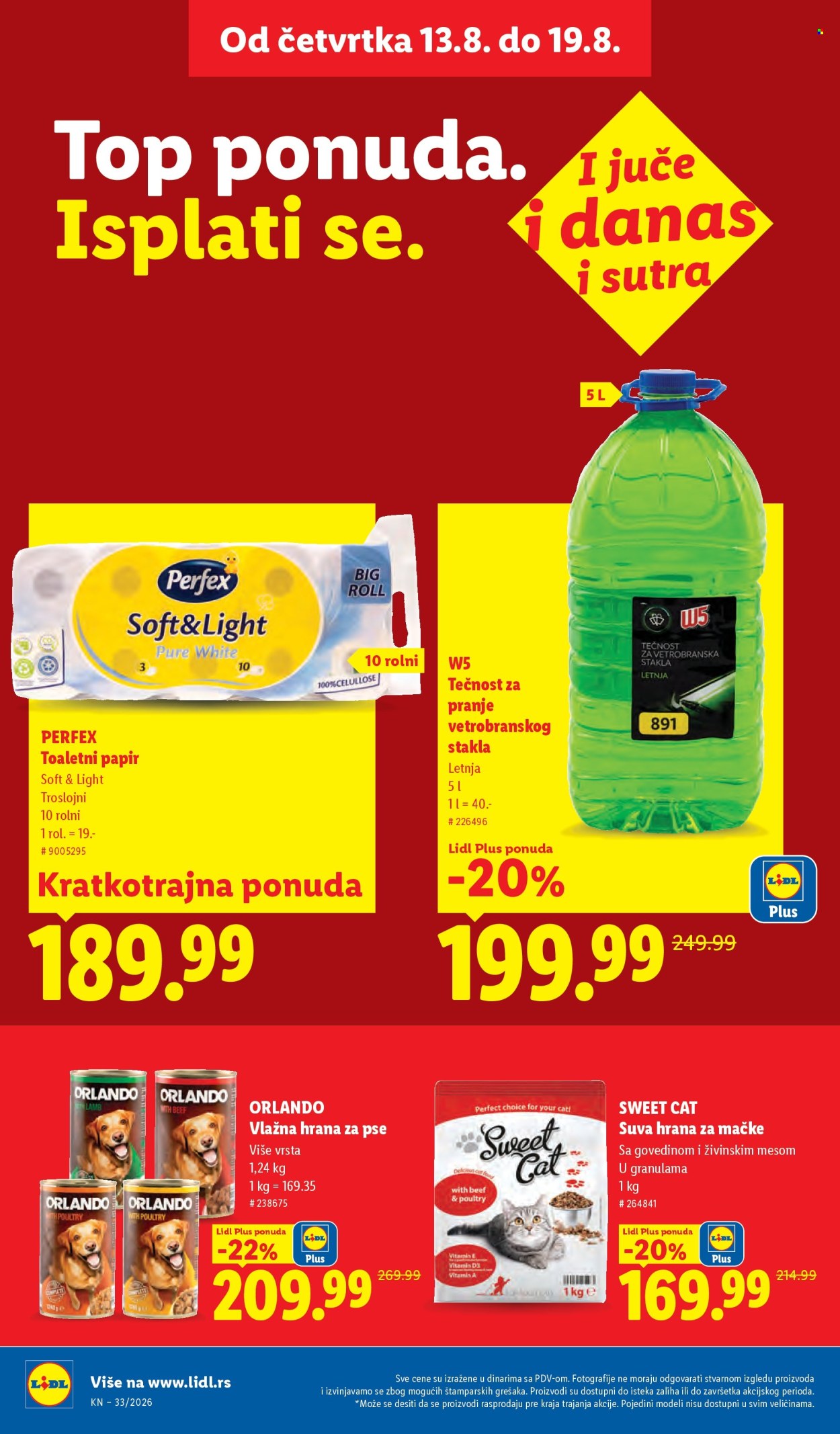 Lidl katalog - 13.08.2026 - 19.08.2026. Stranica 34