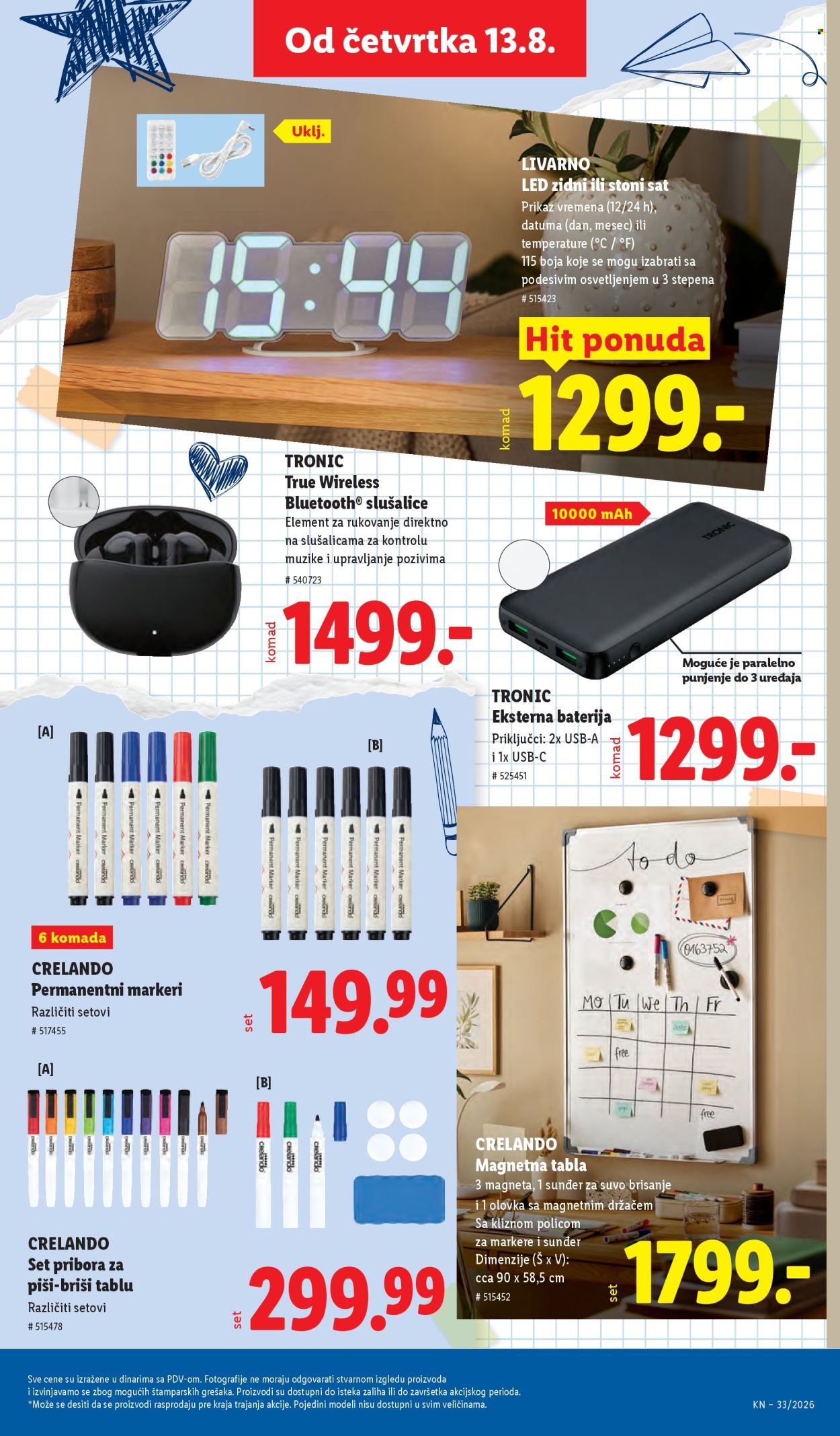 Lidl katalog - 13.08.2026 - 19.08.2026. Stranica 85