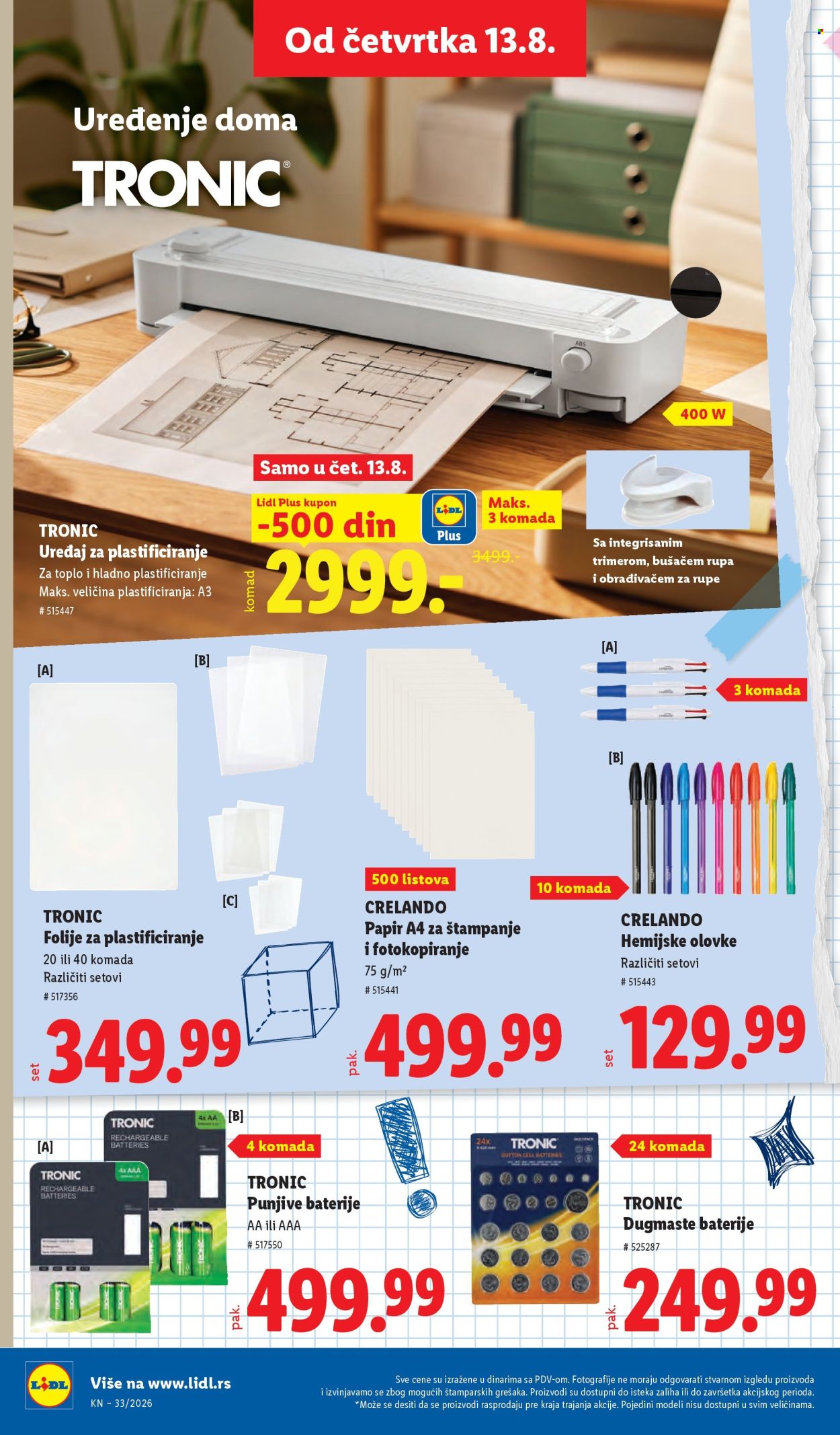 Lidl katalog - 13.08.2026 - 19.08.2026. Stranica 86