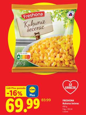 Freshona Kukuruz šećerac