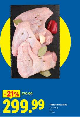Sveža ćureća krila