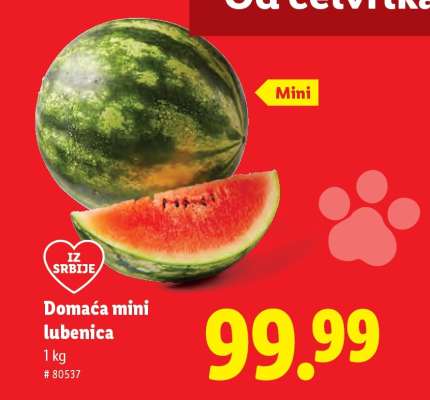 Domaća mini lubenica
