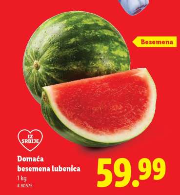 Domaća besemena lubenica