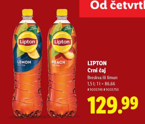 LIPTON Crni čaj
