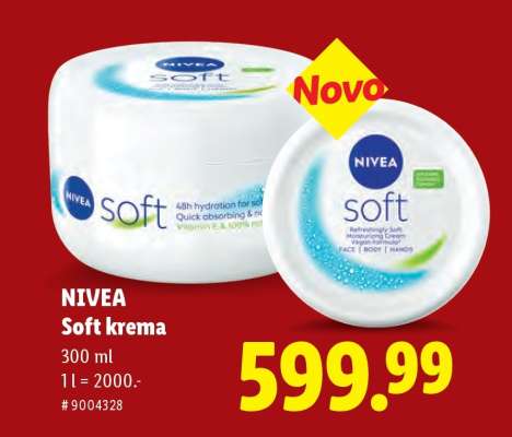 Nivea soft krema