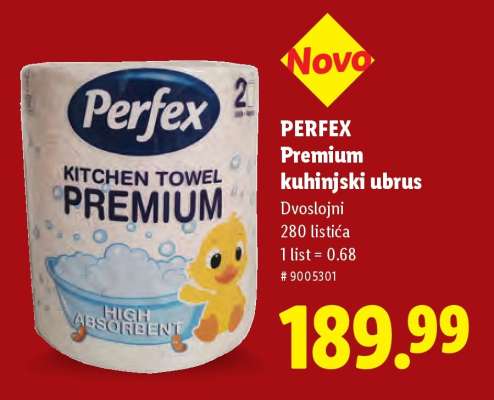 PERFEX Premium kuhinjski ubrus