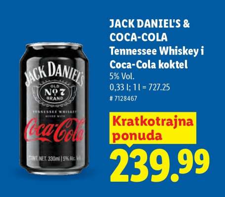 JACK DANIEL'S & COCA-COLA