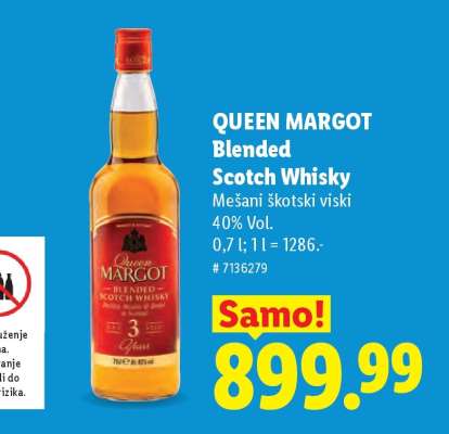 Queen Margot Blended Scotch Whisky