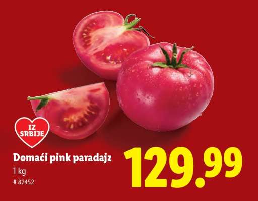 Domaći pink paradajz
