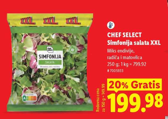 Chef Select Simfonija salata XXL