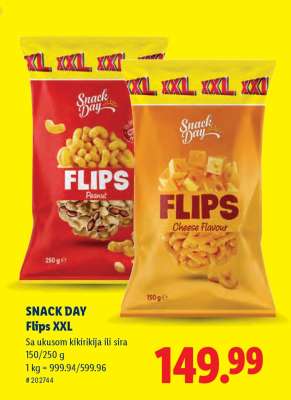 Snack Day Flips XXL
