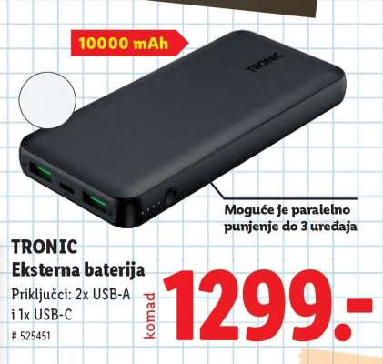 Tronic Eksterna baterija