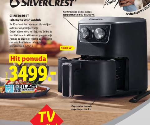 Silvercrest Friteza na vruć vazduh