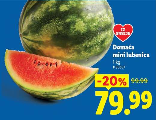 Domaća mini lubenica