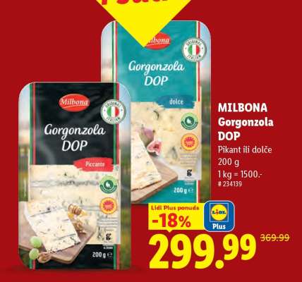 Milbona Gorgonzola DOP