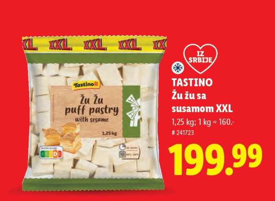 Tastino Žu žu sa susamom XXL