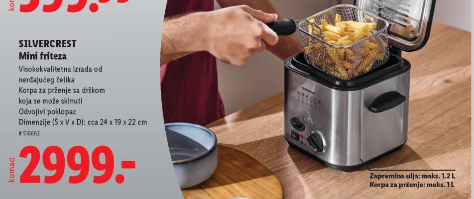 SILVERCREST Mini friteza