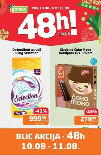 Gomex katalog - 10.08.2026 - 11.08.2026.